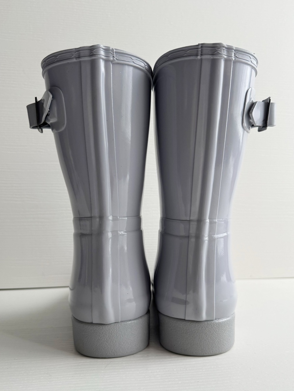 Hunter Original Refined Short Gloss Rain Boots in Symbol | Size 9 - Picture 4 of 9